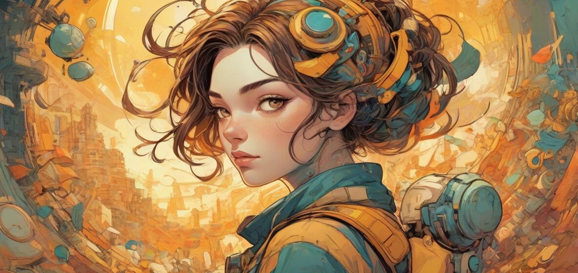 Ilustracja przedstawiająca liczbę dwa wyeksponowaną na pierwszym planie, symbolizującą dualizm i wybory. Liczba powinna być duża i głównym elementem obrazu, w nowoczesnym i współczesnym stylu.