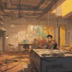 Ilustracja nowoczesnej symbolicznej sceny odcięcia, z przerwanym połączeniem pokazanym na pierwszym planie poprzez wyraźnie odłączony kabel i napięty współczesny europejski klimat, minimalistyczna kompozycja, dramatyczne światło, silny emocjonalny nastrój.