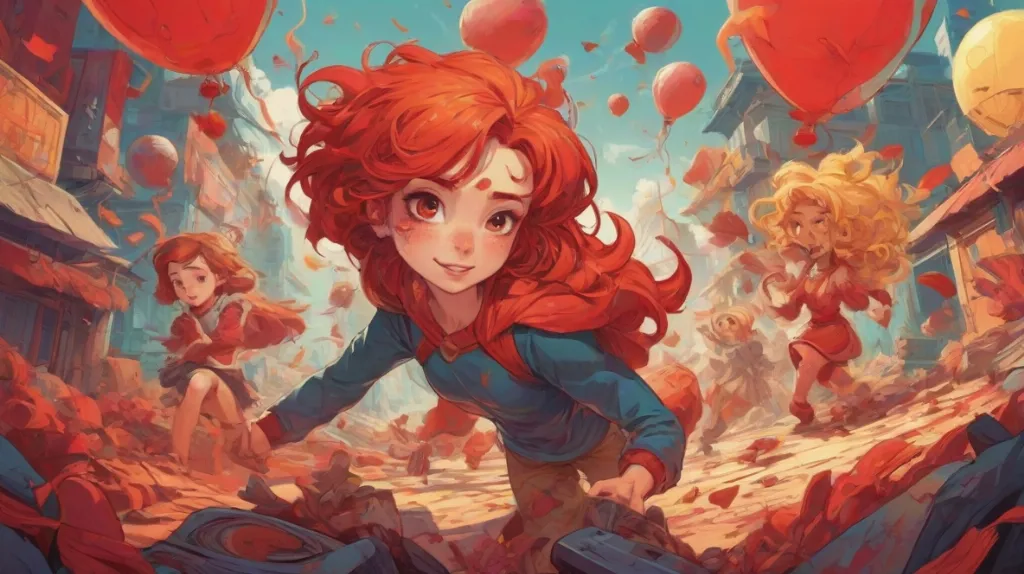 Ilustracja żywego czerwonego koloru, symbolizującego intensywne emocje, takie jak miłość i pasja. Kolor powinien być dominujący i wyraźnie widoczny, zajmując większość przestrzeni na obrazie.