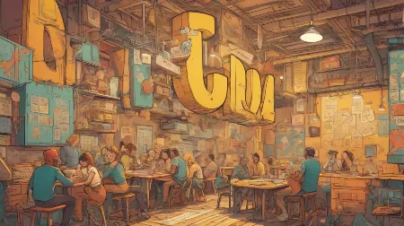 Ilustracja stanowczych słów ukazanych jako wyrazista typografia mowy na pierwszym planie, nowoczesny europejski kontekst, mocny współczesny nastrój, klarowna i wyrazista kompozycja, przekaz dominujący i bardzo dobrze widoczny.